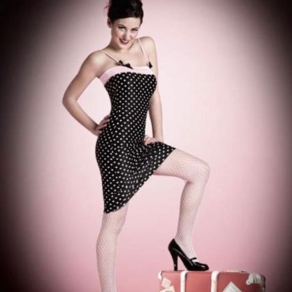 Lolita-Girl Clothing Pinup Wiggle Dress (small)